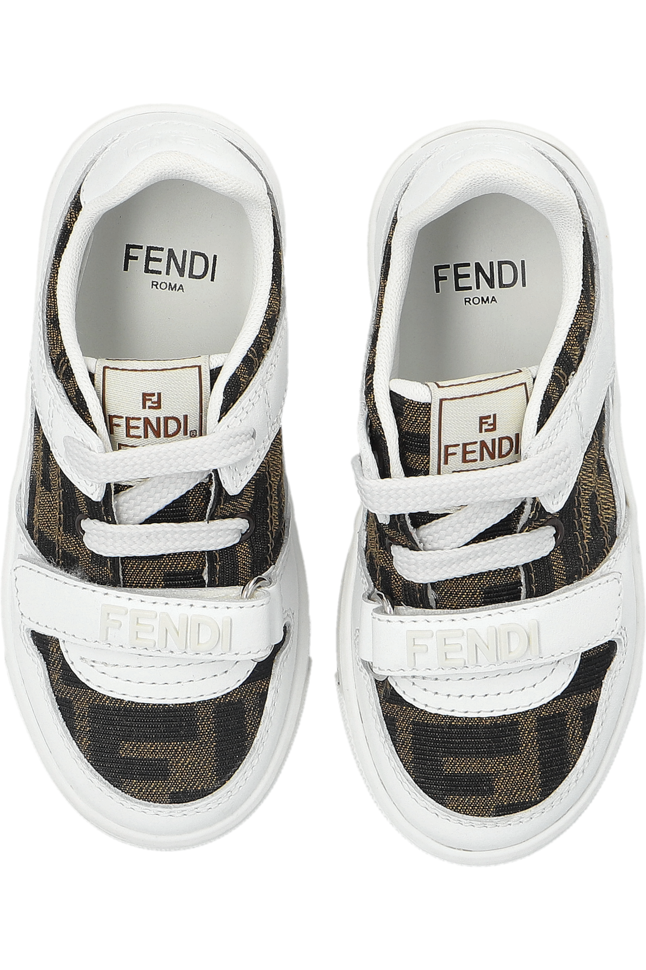 White Trainers with logo Fendi Kids - Vitkac GB White Trainers with logo Fendi Kids - Vitkac GB